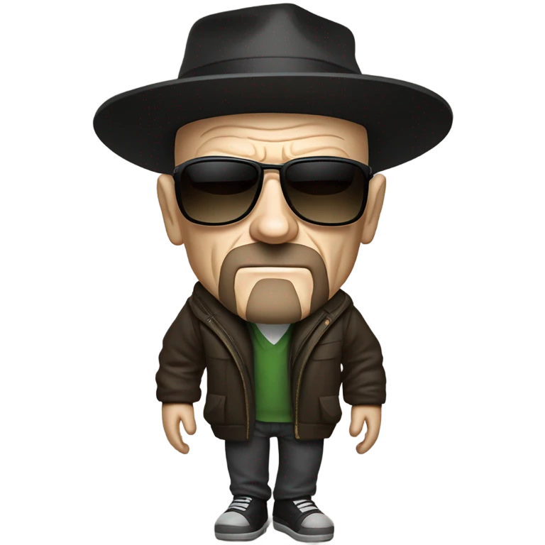 Walter white flying emoji