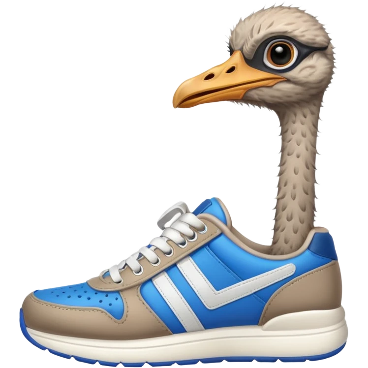  ostrich-in-sneakers emoji