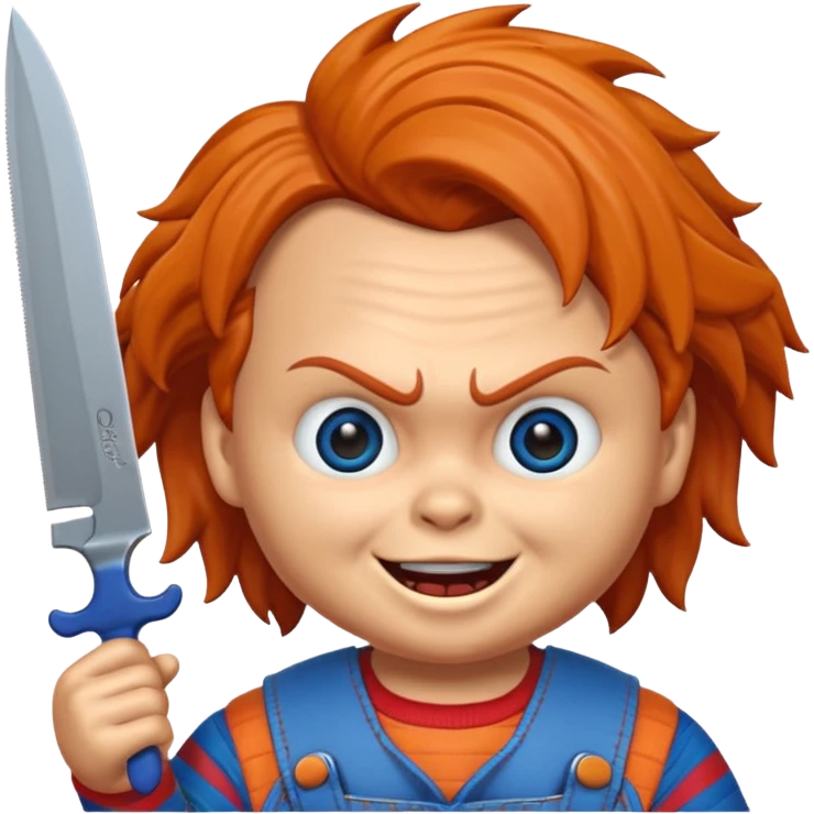 Un emojin de chuky emoji