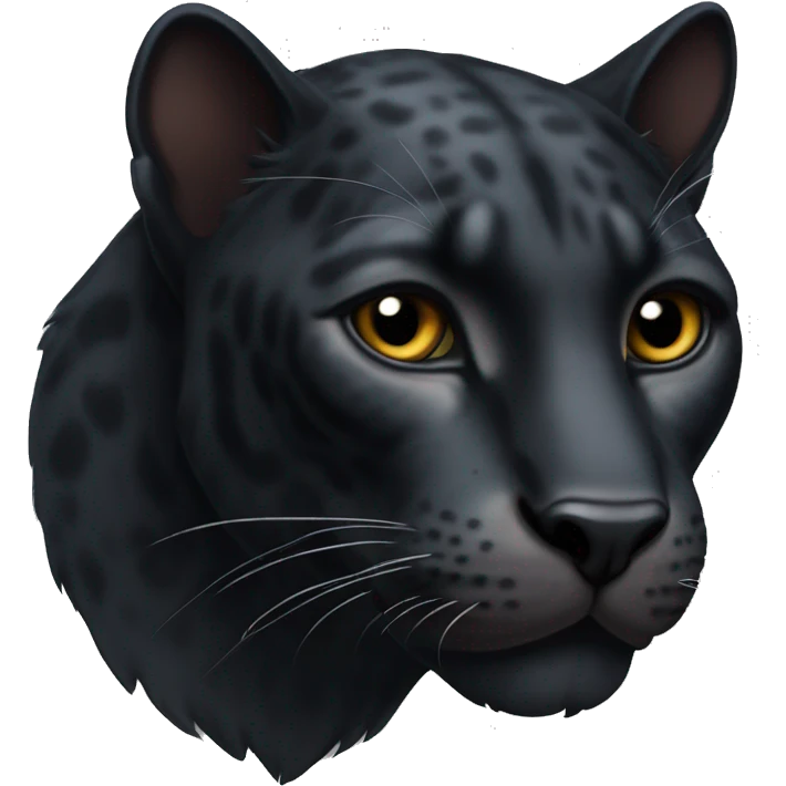 Panthère noire Bagheera emoji