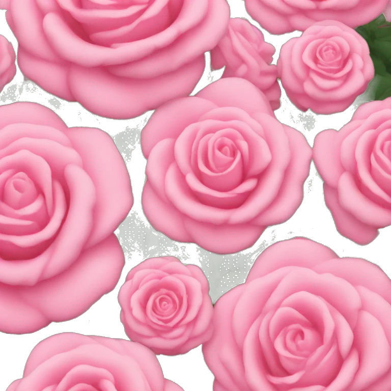 Eine Pfingstrose in rosa emoji