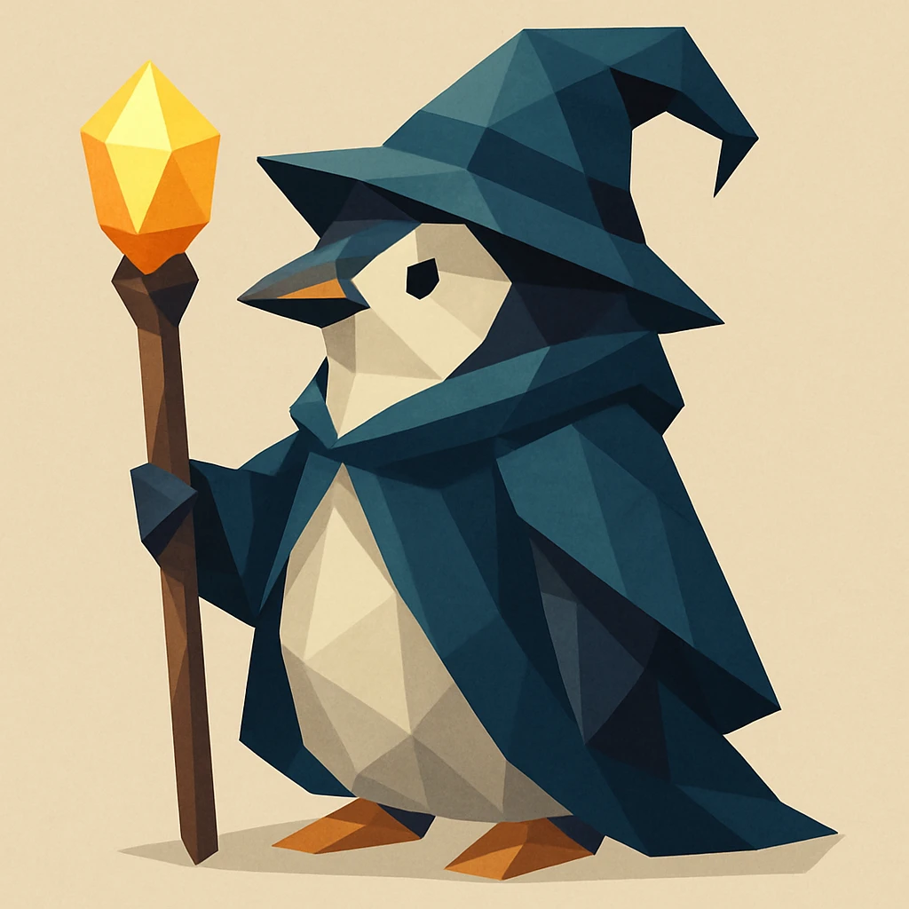 Penguin Wizard 345551 emoji
