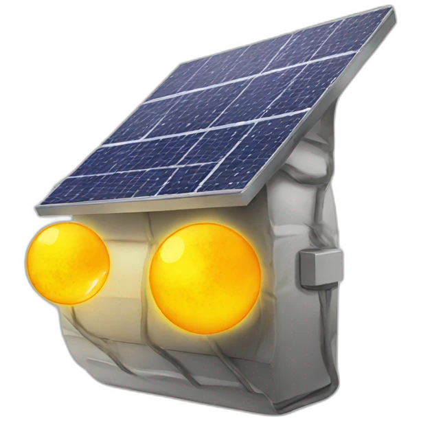 Solar energy emoji