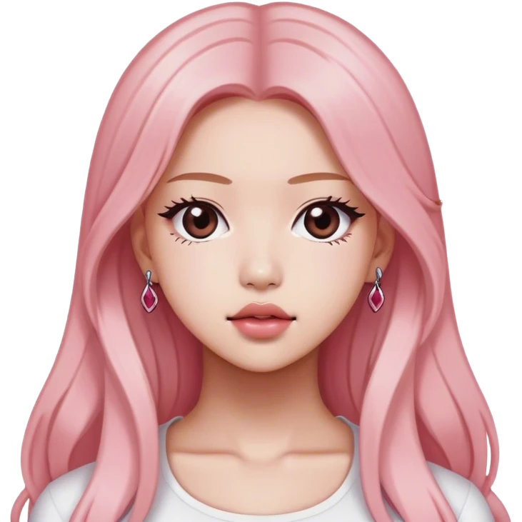 Rosé from BLACKPINK ￼ emoji