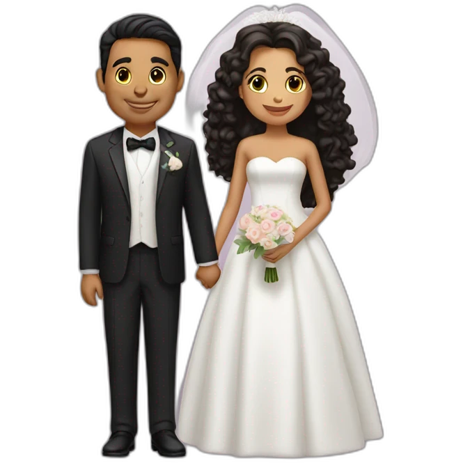 couple mariage latinos  emoji