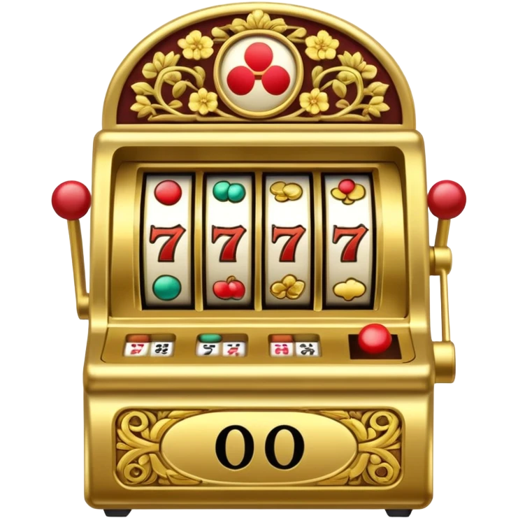 Slot machine, japan emoji