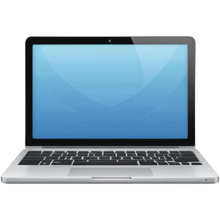 An open laptop emoji