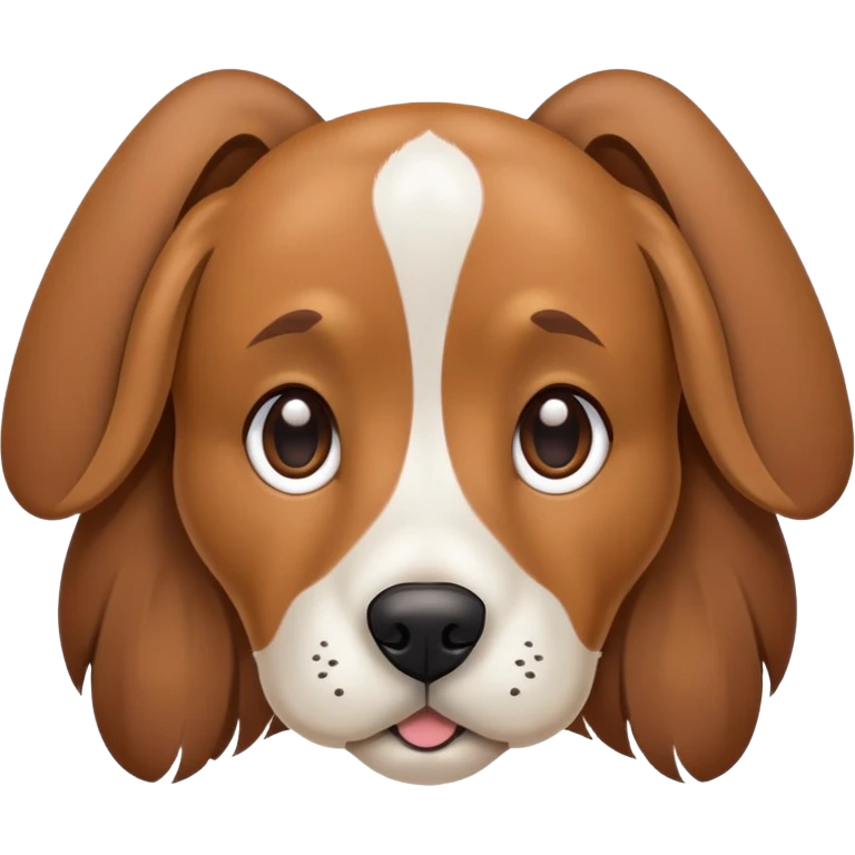 Dog with long ears emoji