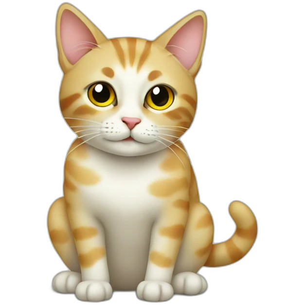 cute cat in Pakistani style  emoji