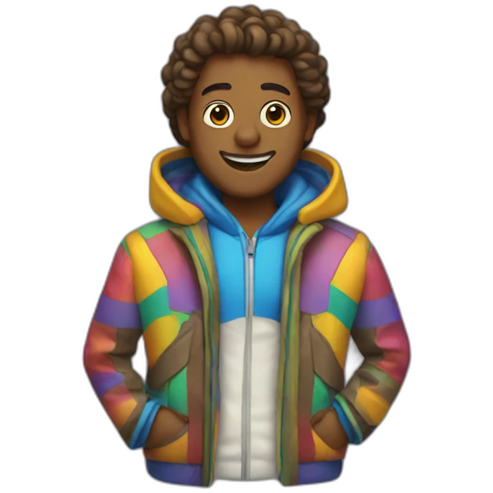 Joseph's technicolor coat emoji