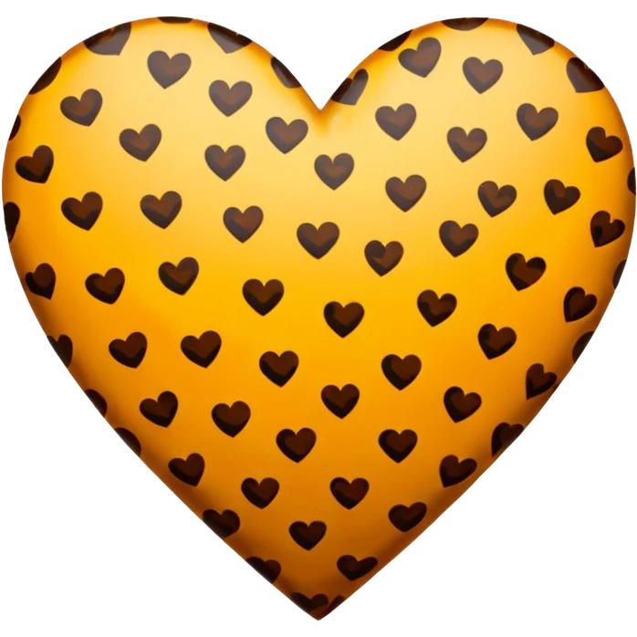 Cuore leopardato emoji