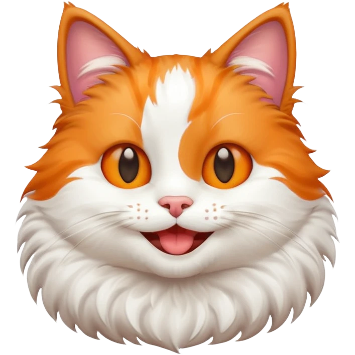 Cat smile emoji