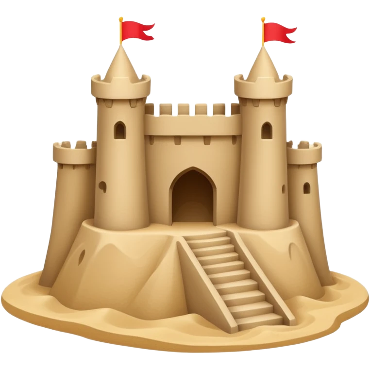 sand Moat castle emoji
