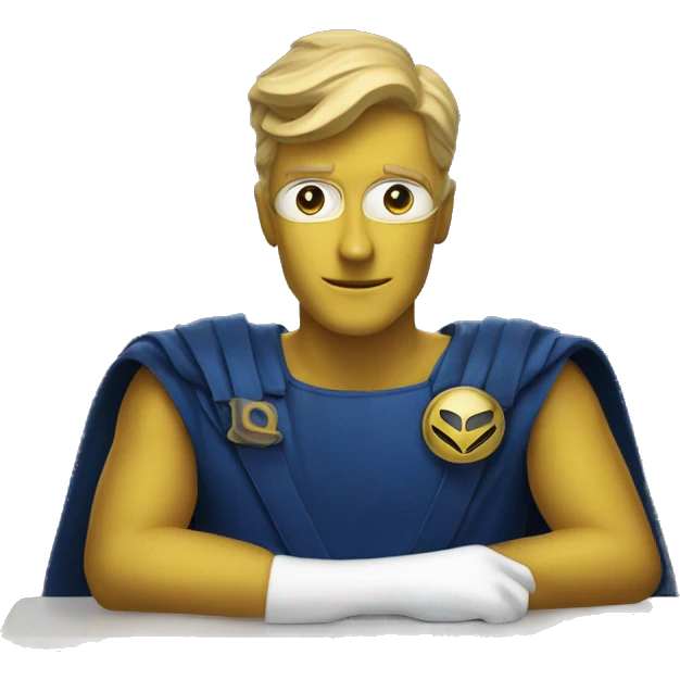 Homelander from "the boys" series emoji