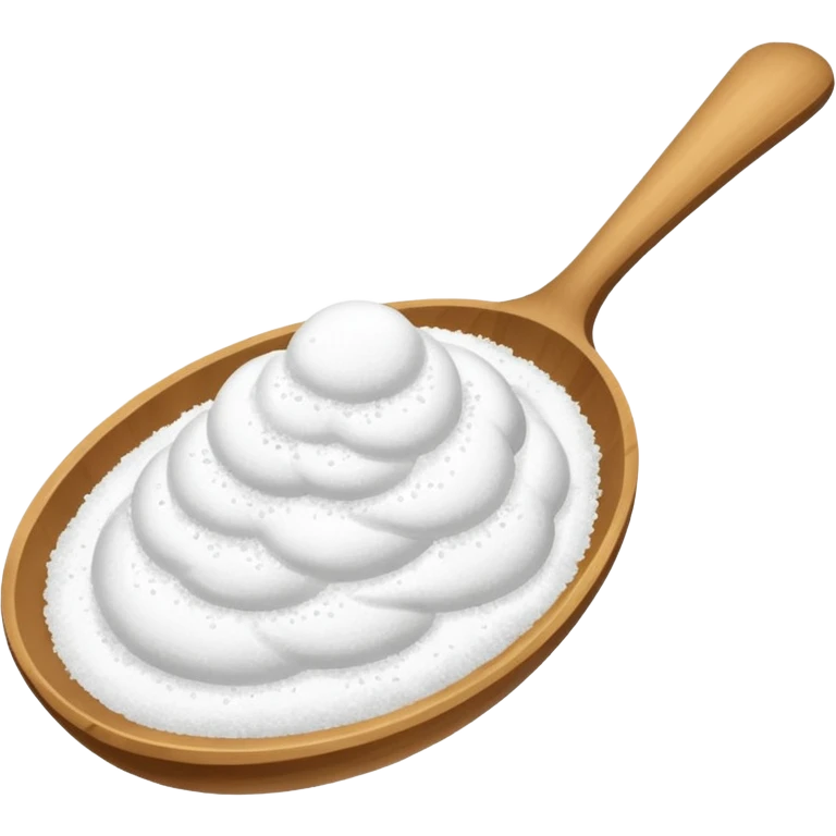 Spoon with white powder  emoji