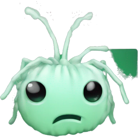 laptop with cure bug emoji