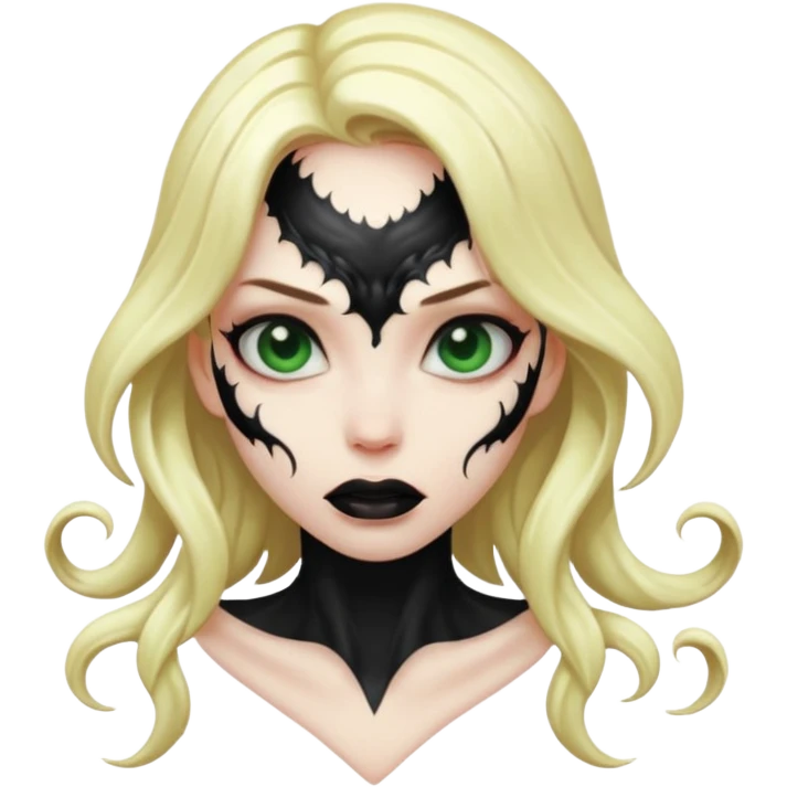 Girl venom emoji