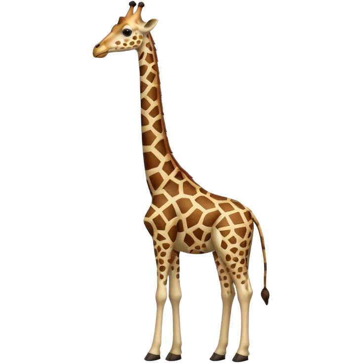 '' giraffe  Patterned''  emoji