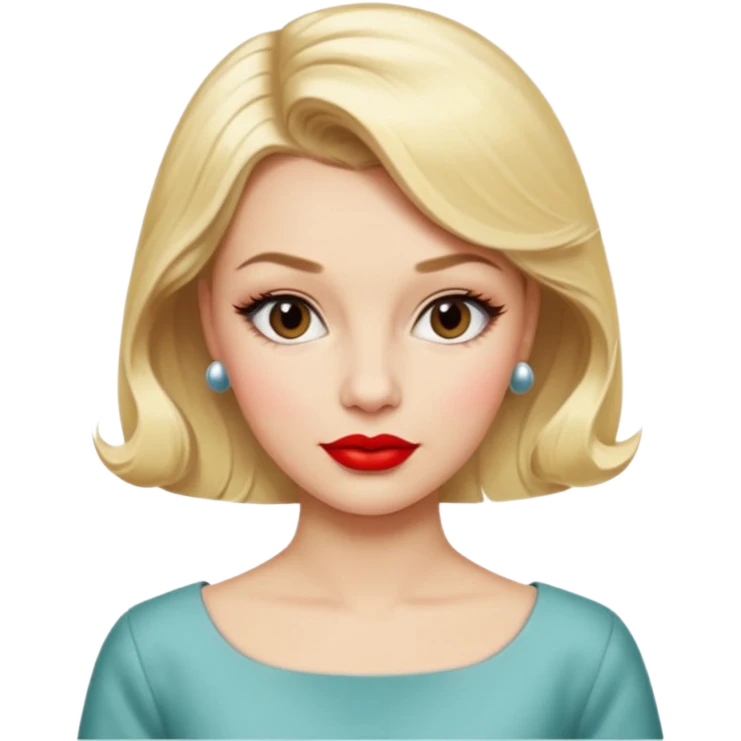 1950s woman emoji