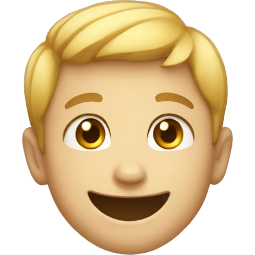 smiled boy emoji