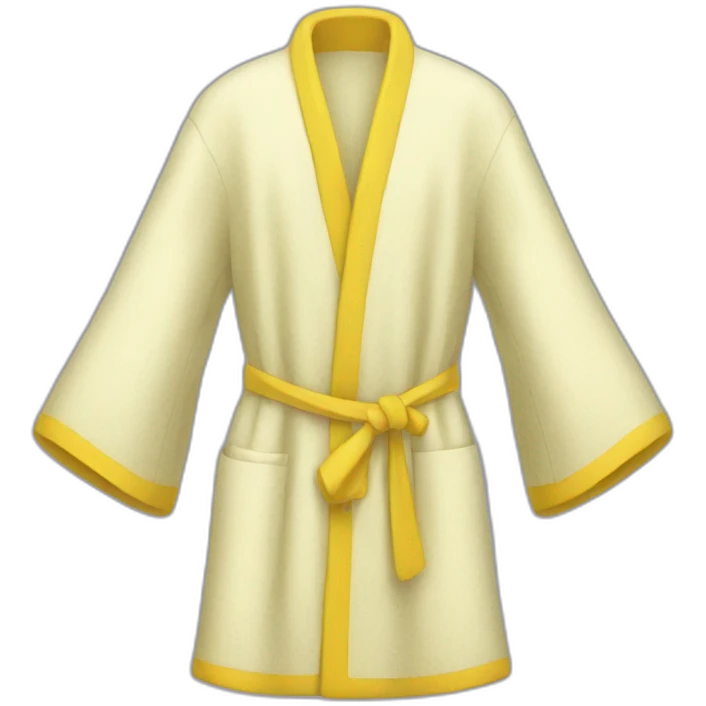 robe jaune emoji