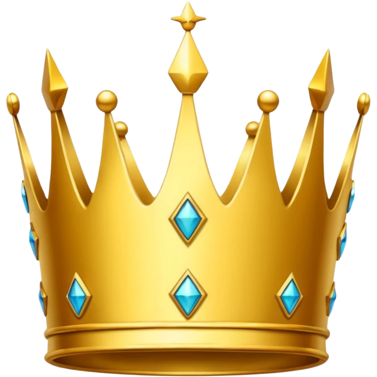 золотая корона эмоджи emoji