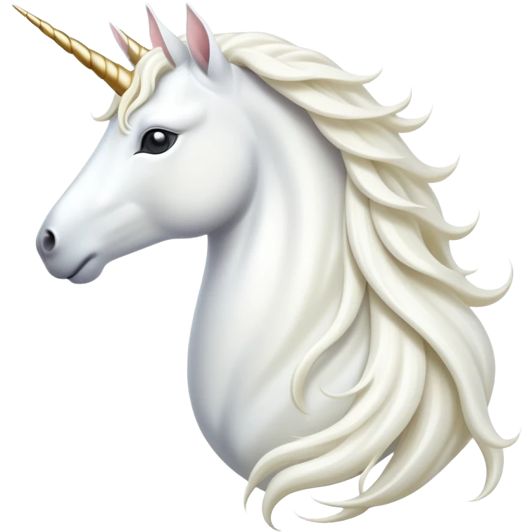 cinematic-beautiful-white-unicorn-emoji,-poised-and-regal,-with-a-slender,-ethereal-form-draped-in-a-pristine-white-color,-a-flowing-mane-and-tail,-and-a-glistening,-spiraled-horn-that-radiates-pure-light,-simplified-yet-sharp-and-majestic emoji