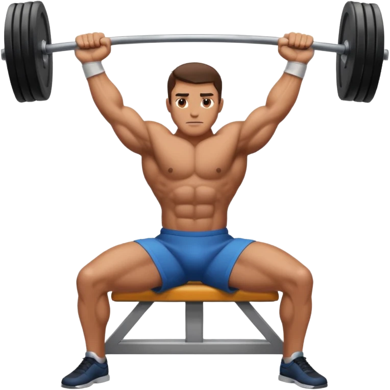 bench press down emoji
