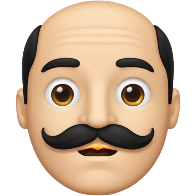 mustache emoji