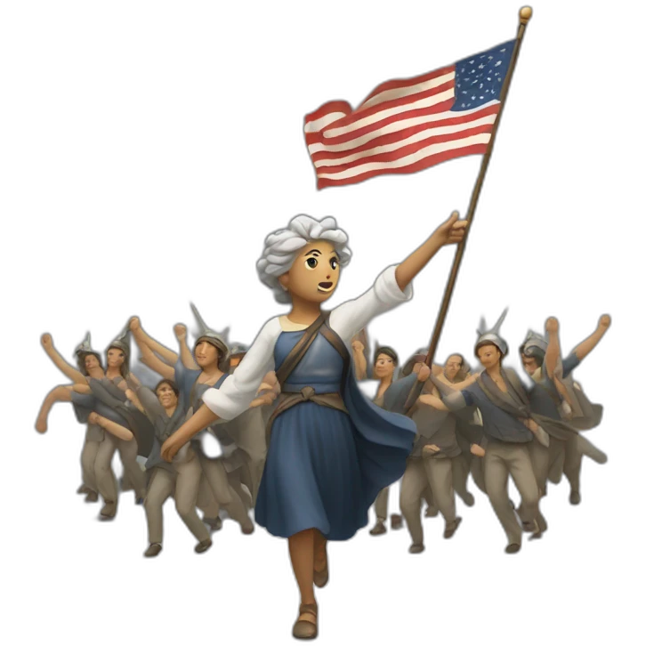 Liberty Leading the People emoji