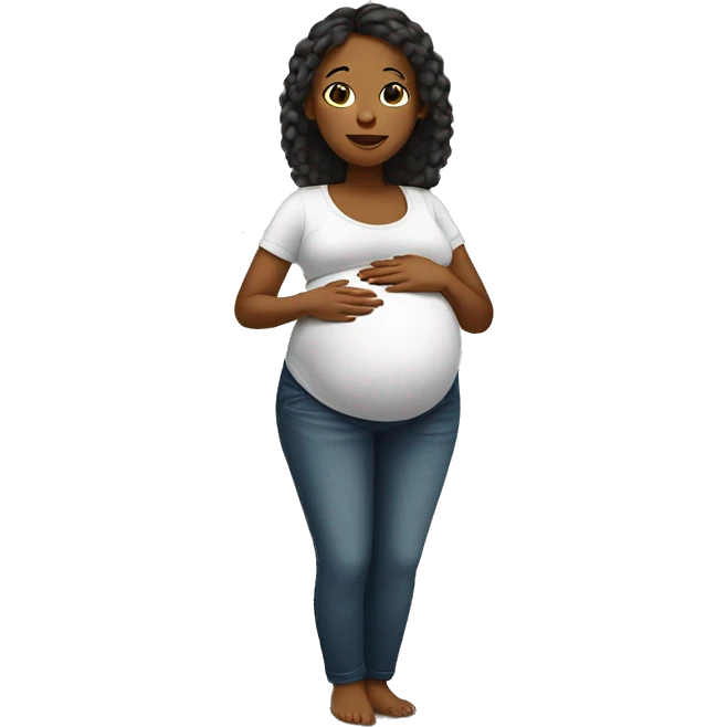 pregnant emoji