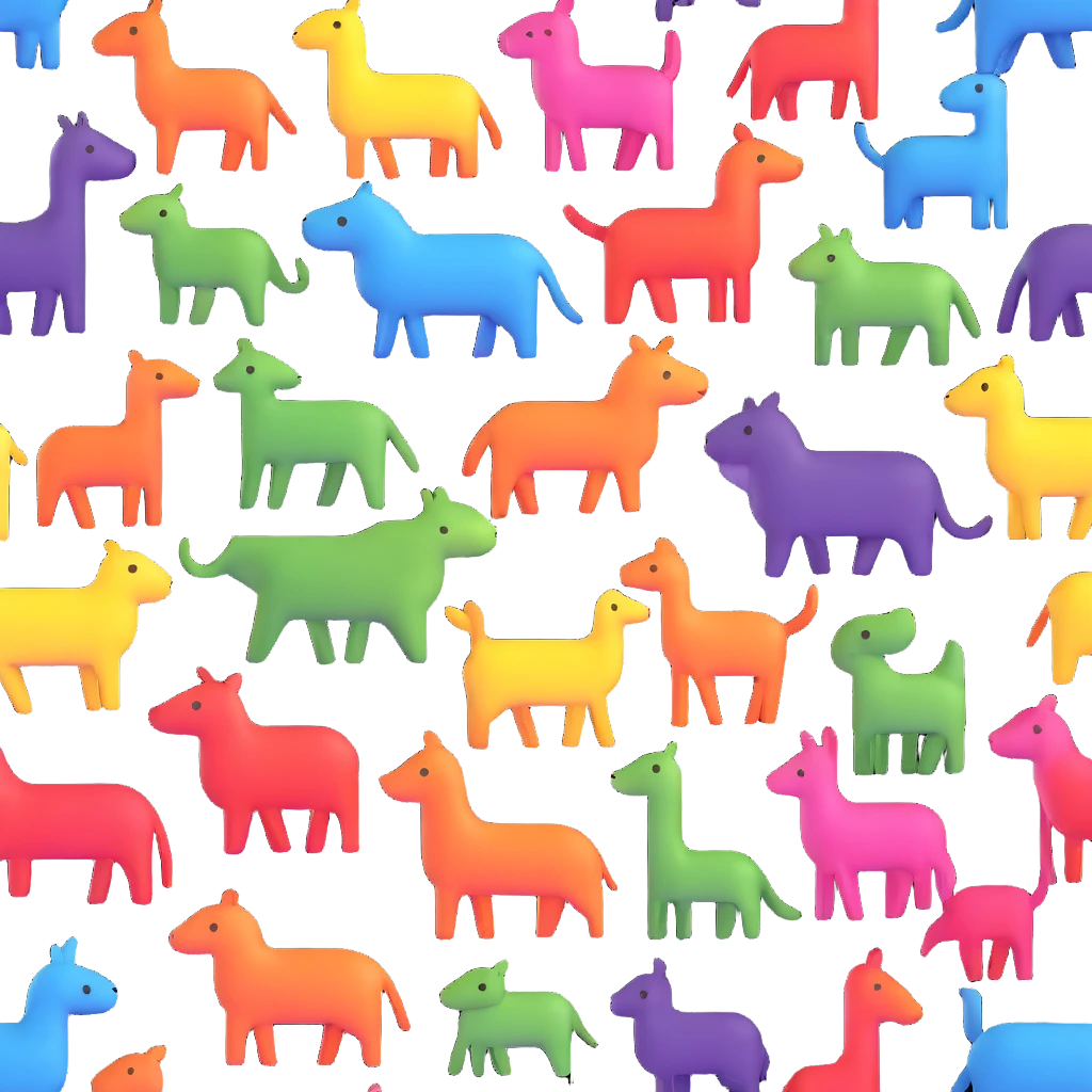 Rainbow Animals emoji
