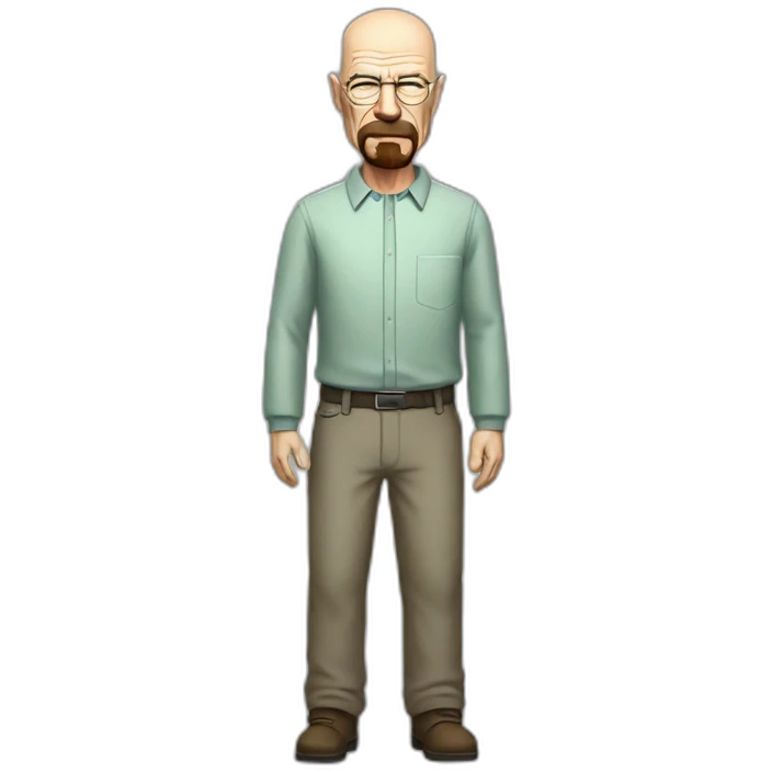 Walter white standing position emoji