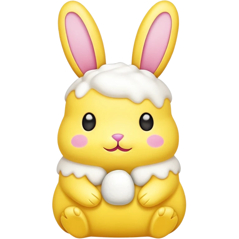 marshmallow peep bunny emoji