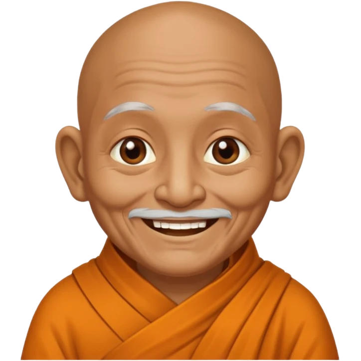 Old monk emoji emoji
