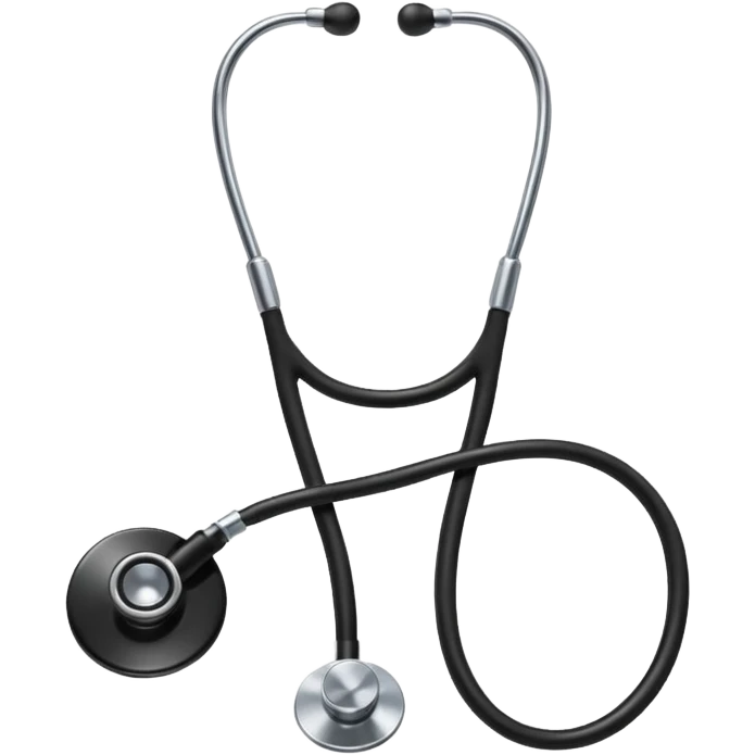 black Stethoscope emoji