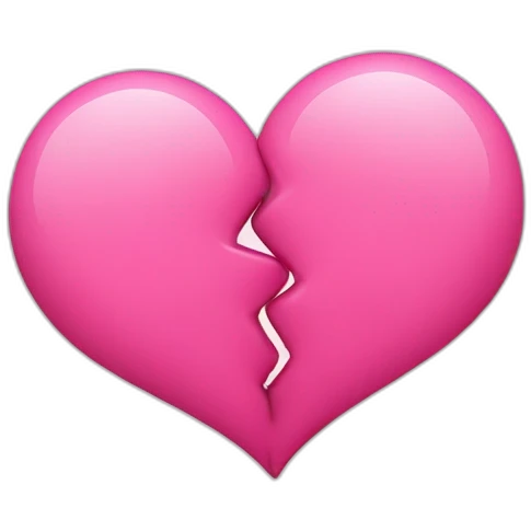 2 Pink hearts which hug each other  emoji