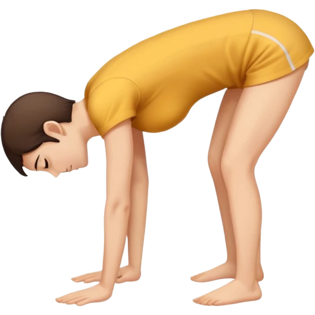 Person bending over emoji