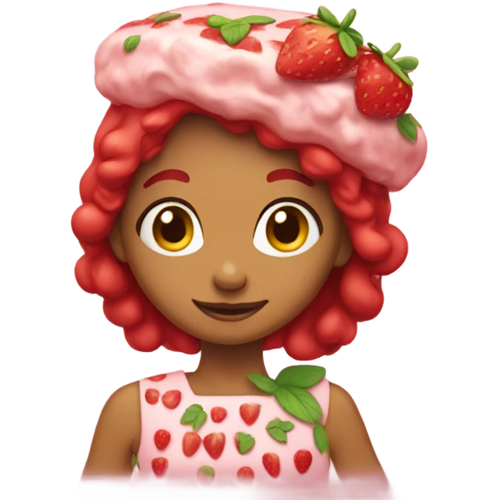 Strawberry shortcake  emoji