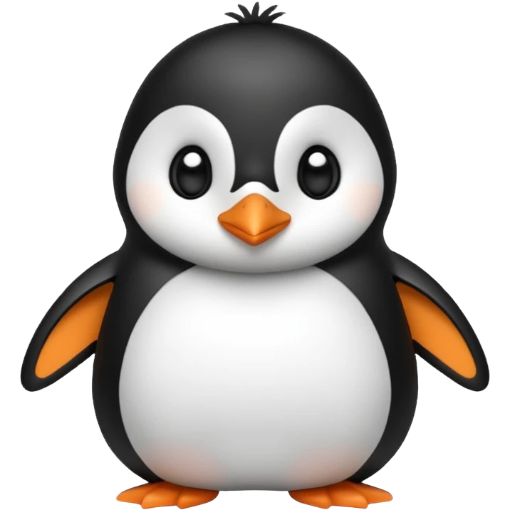 Pinguino cute emoji