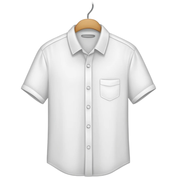 shirt hanged on a hanger emoji