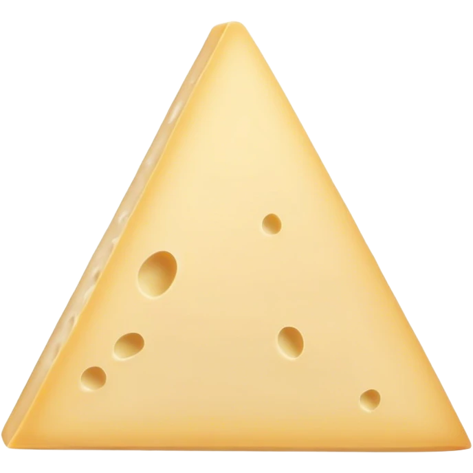 dense full thin parmigiano triangle emoji