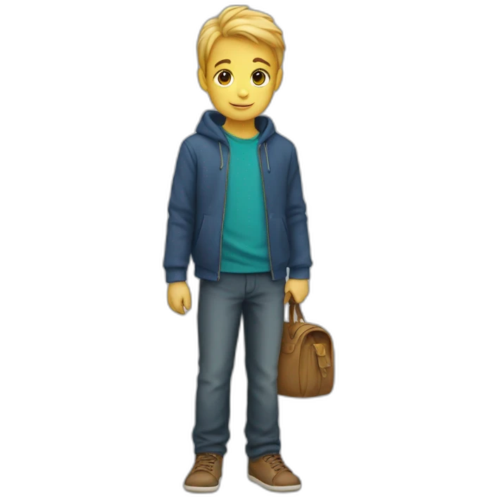 kid being independant emoji