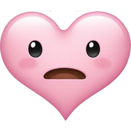 Light pink small heart x2 not touching  emoji