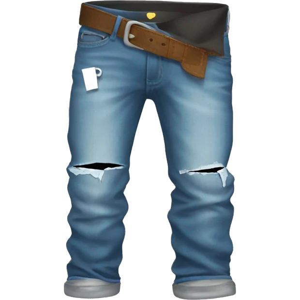 Broken jeans  emoji