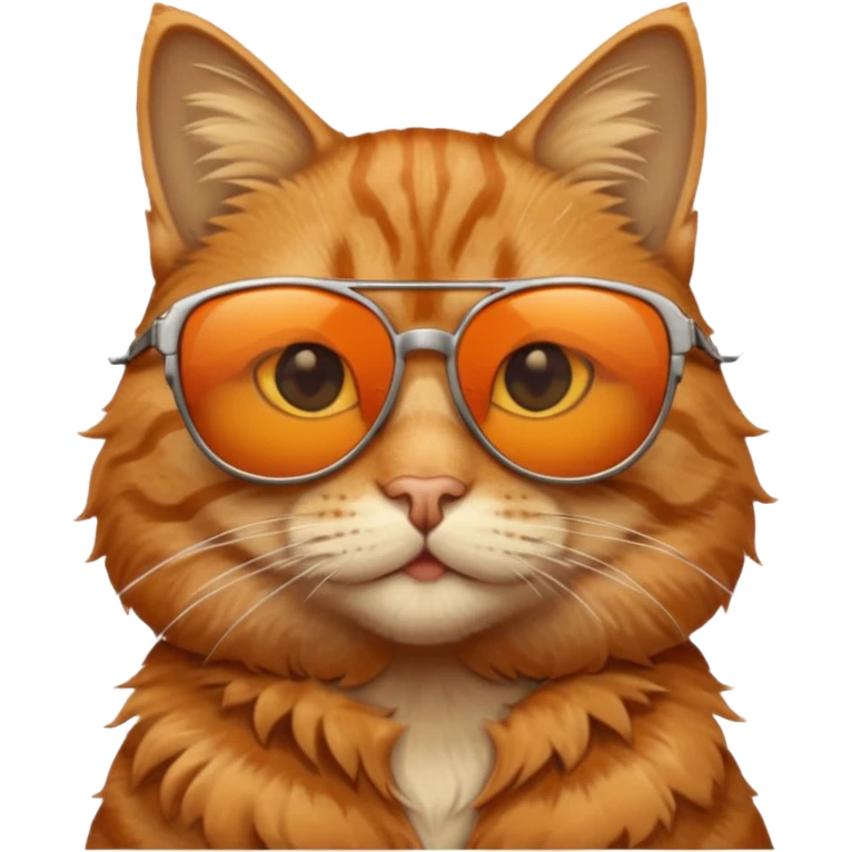 Cat wearing sunglasses emoji