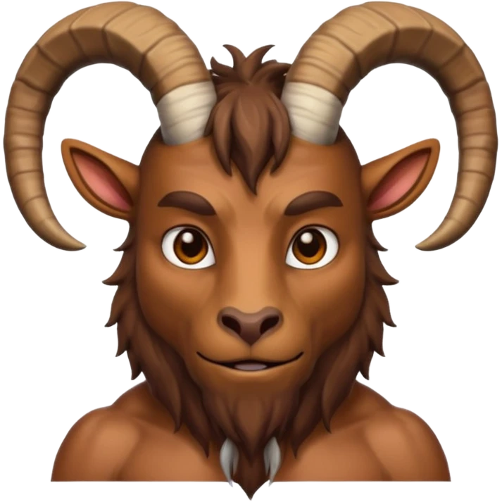 Goat man emoji