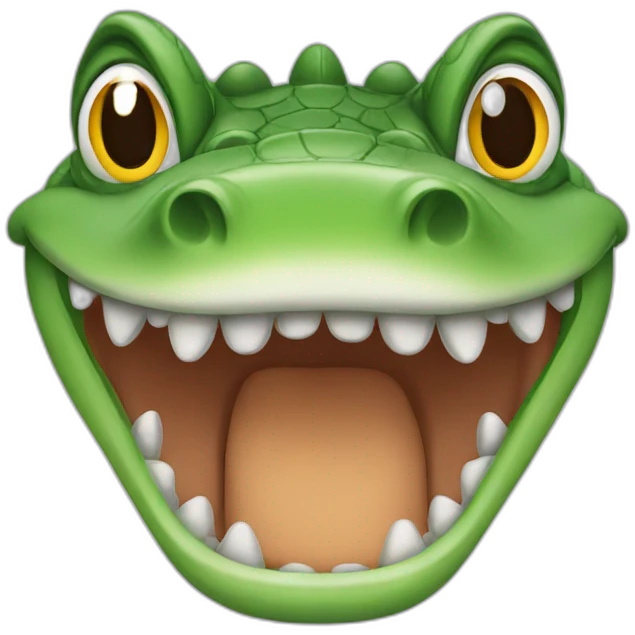 child crocodile emoji