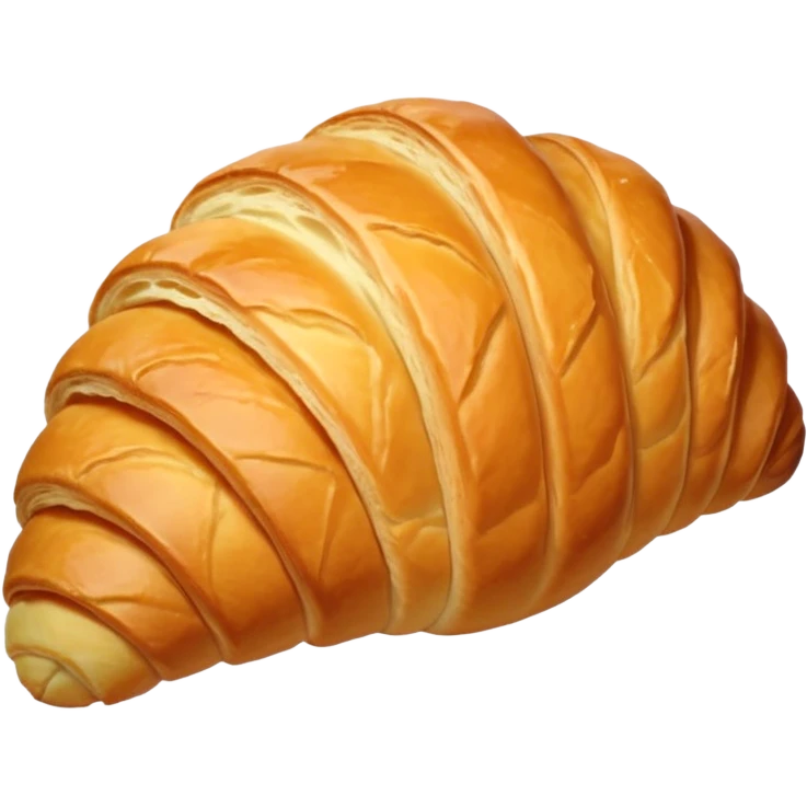 buttery croissant, quick energy emoji