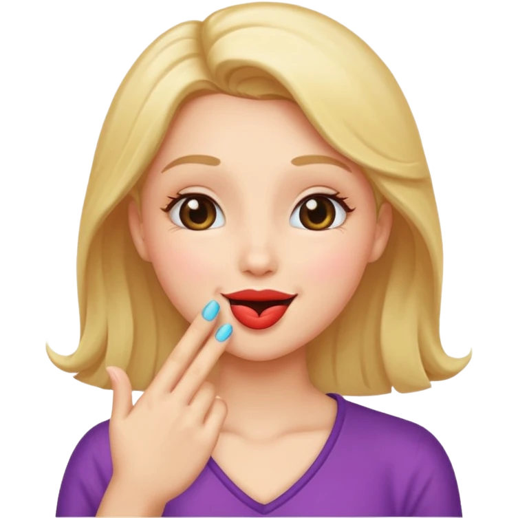 Blowing kisses  emoji